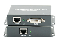 توسعه دهنده 1080P 60 متری Cat5e DVI از طریق شبکه کابل شبکه ویدئویی IP
