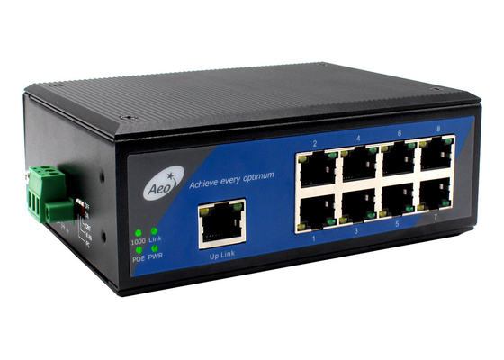 8 پورت POE Ethernet Switch با CBIT 1 پورت Uplink 50/60 هرتز