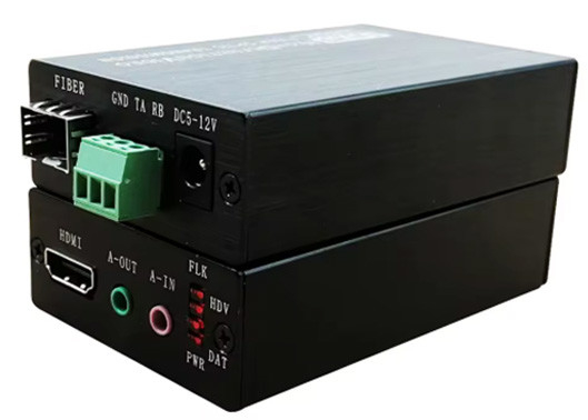1080P HDMI Fiber Converter Audio دو طرفه RS232 بیش از فایبر نوری