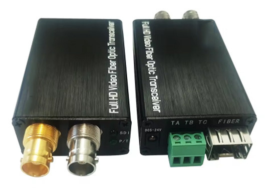3G-SDI Fiber Converter با Loop Out Fiber Optic Transceiver HD/SD/3G SDI Fiber Extender