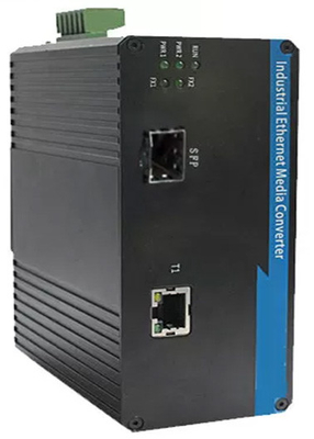 سوئیچ فیبر صنعتی SFP 1 پورت 100BASE SFP + 1 پورت 10 / 100BASE-T