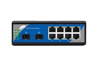 Cascading POE Ethernet Switch 8 Port Single Mode تک فیبر