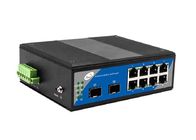 Cascading POE Ethernet Switch 8 Port Single Mode تک فیبر