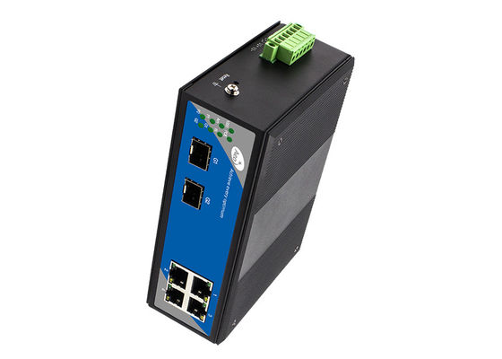 سوئیچ هوشمند 4 پورت گیگابیتی وب POE با 2 اسلات SFP
