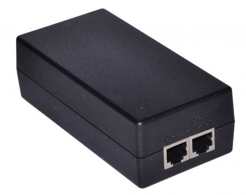 انژکتور POE 2 پورت گیگابیتی با ورودی ورودی 15.4W پورت DC واحد Single POE