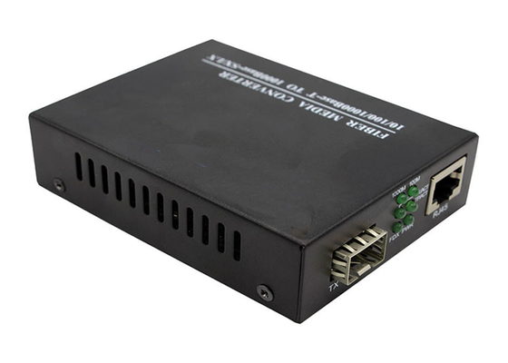 تبدیل رسانه UTP به 10/100/1000M SFP DC5V 1A