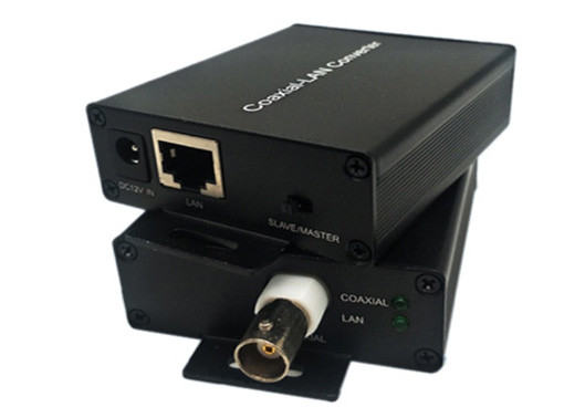 10/100Mbps Ethernet Over Coax Extender 1*BNC+1*LAN 1.5km منبع برق DC12V