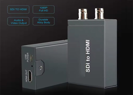 HD / 3G SDI به HDMI کنورتر HDMI بیش از SDI کنورتر برای CCTV SD HD و سیگنال های SDI 3G